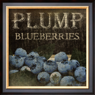 Plump Blueberries by Jennifer Pugh Pricing Limited Edition Print image