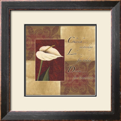 Calla Lily: Cherish Live Dream by Maria Girardi Pricing Limited Edition Print image