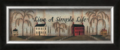 Live A Simple Life by David Harden Pricing Limited Edition Print image