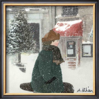 Kiss At Jacques Cartier Square by Diane Ethier Pricing Limited Edition Print image