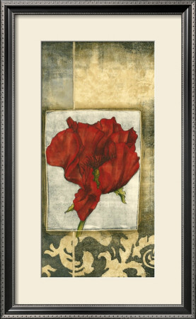 Poppy Poetry Iv by Jennifer Goldberger Pricing Limited Edition Print image