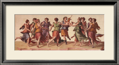 Dance Of The Muses by Julius Romanus Pricing Limited Edition Print image