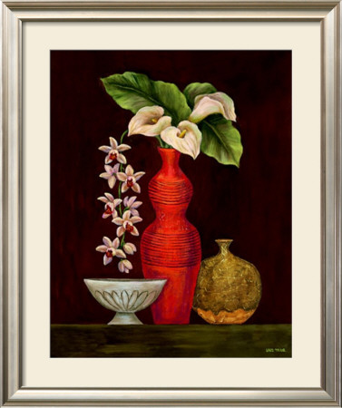 White Calla Lilies by Misa Eva Pricing Limited Edition Print image