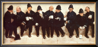 Nine Pints Of The Law by Lawson Wood Pricing Limited Edition Print image