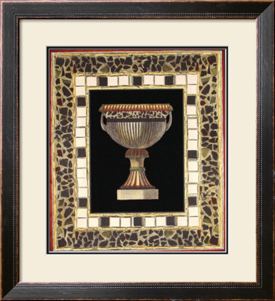 Urn With Mosaic Detail Iii by Deborah Bookman Pricing Limited Edition Print image