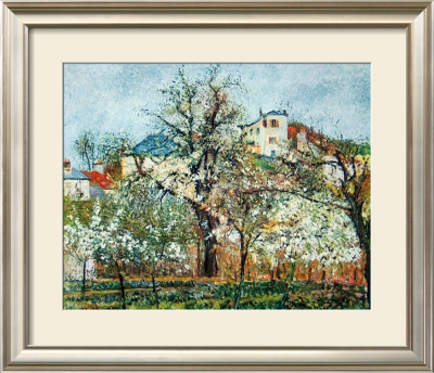 Spring At Pontoise by Camille Pissarro Pricing Limited Edition Print image