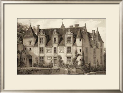 Sepia Chateaux Iii by Victor Petit Pricing Limited Edition Print image