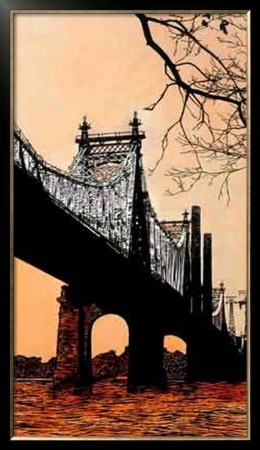 Queensboro Bridge by Joan Farré Pricing Limited Edition Print image