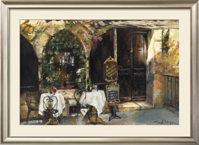 Meeting At The Cafe by Marilyn Hageman Pricing Limited Edition Print image