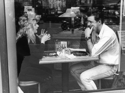 Diners At Oxford Street Pizza Hut Restaurant by Shirley Baker Pricing Limited Edition Print image