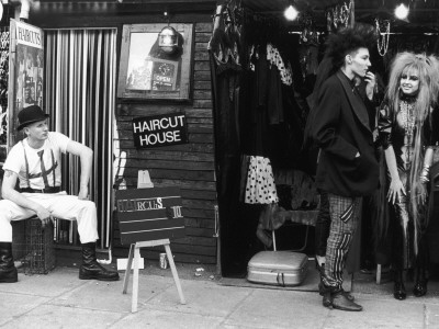 Haircut House - Camden, London by Shirley Baker Pricing Limited Edition Print image