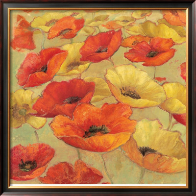 Poppy Crescendo by Fabrice De Villeneuve Pricing Limited Edition Print image