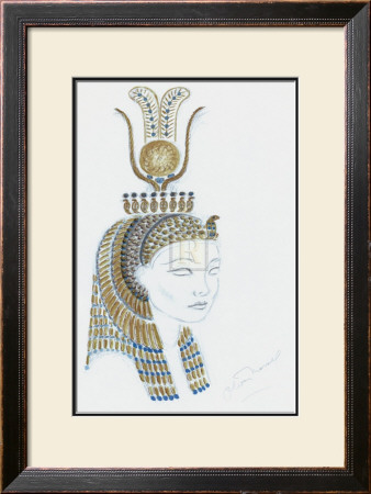 Designs For Cleopatra Xiv by Oliver Messel Pricing Limited Edition Print image