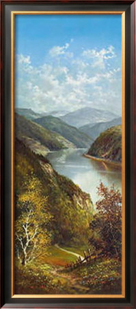 Carpathian River Scene I by Helmut Glassl Pricing Limited Edition Print image