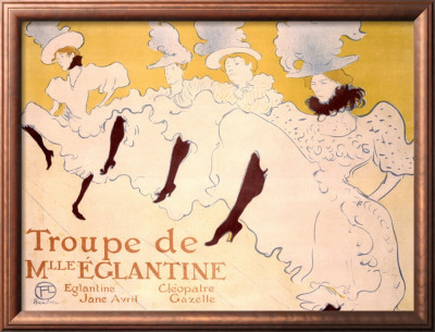 Troupe De Eglantine by Henri De Toulouse-Lautrec Pricing Limited Edition Print image