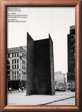 Twu, 1979/1980 by Richard Serra Pricing Limited Edition Print image