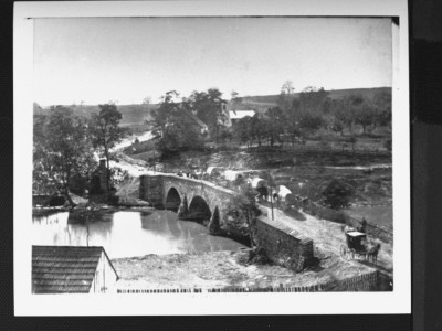 Homesteaders Traveling On Antietam Bridge, Heading North To Freedom, Away From Civil War Battles by Alexander Gardner Pricing Limited Edition Print image