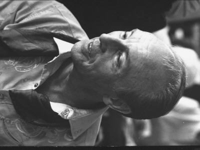 Ballet Master George Balanchine During Nycb Company Tour Of Monte Carlo, by Gjon Mili Pricing Limited Edition Print image