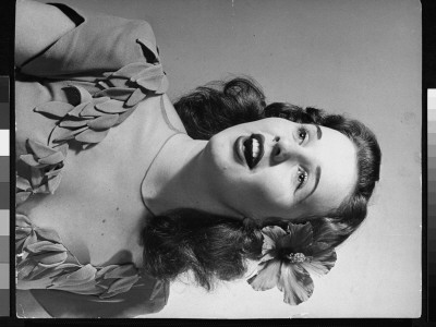 Actress Deanna Durbin Singing by Gjon Mili Pricing Limited Edition Print image
