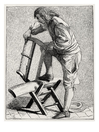 Daily Life In French History: A Wood Cutter In 18Th Century Paris, France by Gustave Doré Pricing Limited Edition Print image