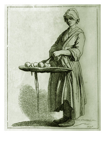 Daily Life In French History: A Fruit Seller In 18Th Century Paris, France by Gustave Dore Pricing Limited Edition Print image