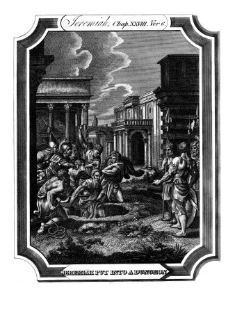 Jeremiah Is Imprisoned For Prophesying The Capture Of Jerusalem By The Babylonians by Joseph Clayton Clark Pricing Limited Edition Print image