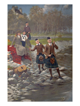 Balmoral 1911, The Younger Children Of The King And Queen by Cecil Alden Pricing Limited Edition Print image