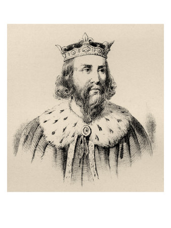 Alfred The Great Was King Of The Southern Anglo-Saxon Kingdom Of Wessex From 871 To 899 by William Hole Pricing Limited Edition Print image