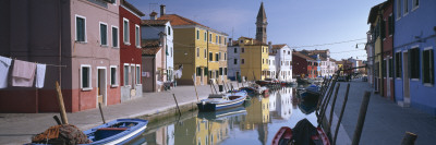 Burano Canal Scene, Venice Lagoon by Joe Cornish Pricing Limited Edition Print image