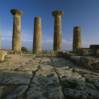 Temple Of Hercules, Agrigento, Sicily by Joe Cornish Pricing Limited Edition Print image