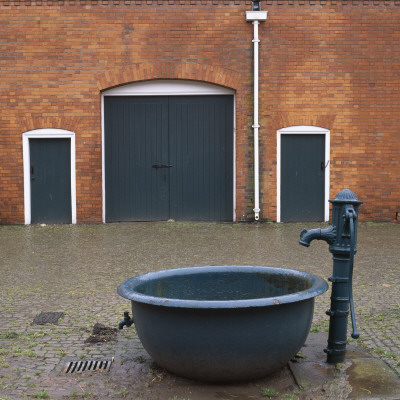 Stableyard, Brocklesby, Lincolnshire by Mark Fiennes Pricing Limited Edition Print image