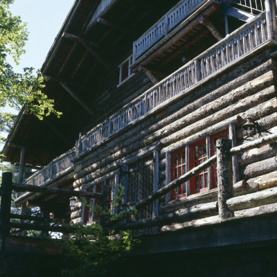 Mohonk Mountain House, Mohonk Lake, New York, 1879-1910 by Lucinda Lambton Pricing Limited Edition Print image