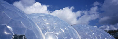 Eden Project, Bodelva, St Austell, Cornwall,Large-Scale Environmental Complex Of Covered Biomes by Benedict Luxmoore Pricing Limited Edition Print image