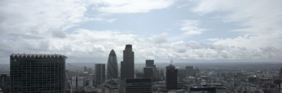 London Panorama Over The Barbican, City Of London, London by Richard Bryant Pricing Limited Edition Print image