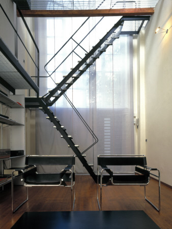 Apartment In Milan With Wassily B3 Chair, Architect: L,Ferrario by Alberto Piovano Pricing Limited Edition Print image