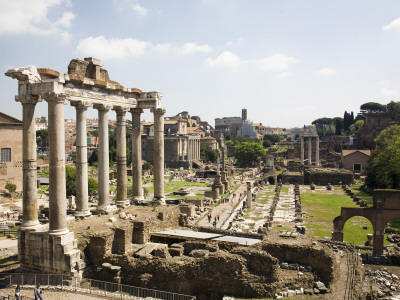 La Romana Forum, Rome, Italy by David Clapp Pricing Limited Edition Print image