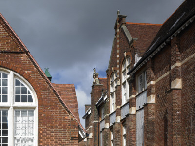 Victorian School Building, Hastings, Architects: Pollard Thomas Edwards by David Churchill Pricing Limited Edition Print image