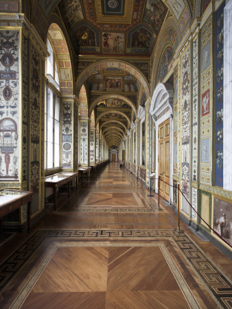 The Raphael Loggias At The The State Hermitage Museum, St Petersburg by David Clapp Pricing Limited Edition Print image