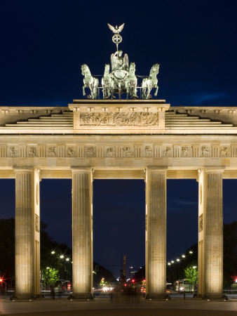 Quadriga, Brandenburg Gate, Berlin, Architect: Carl Gotthard Langhans by G Jackson Pricing Limited Edition Print image