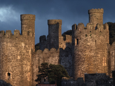 Conwy Castle, North Wales by Farrell Grehan Pricing Limited Edition Print image