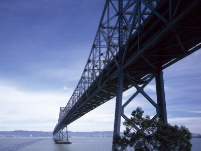 Oakland Bay Bridge, Eastern Span, San Francisco, Ca, 1936, Replaced After 1989 Earthquake by John Edward Linden Pricing Limited Edition Print image