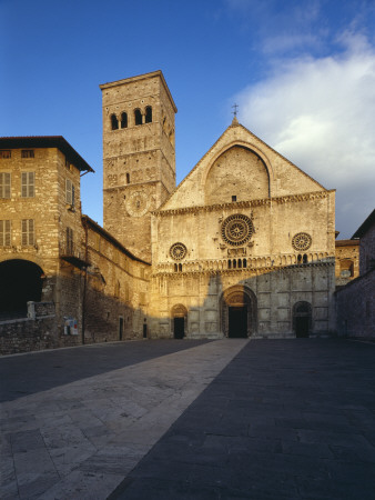 San Rufino Cathedral, Assisi, Umbria by Joe Cornish Pricing Limited Edition Print image