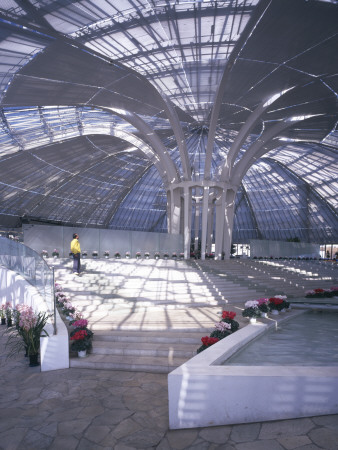 Museum Of Fruit, Yamanashi, West Tokyo, 1996, Event Space, Architect: Itsuko Hasegawa by John Edward Linden Pricing Limited Edition Print image