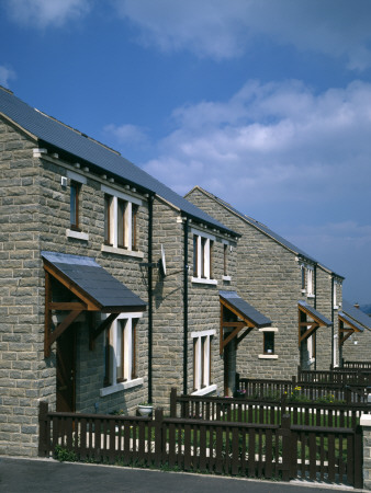Housing Near Halifax, West Yorkshire by Martine Hamilton Knight Pricing Limited Edition Print image