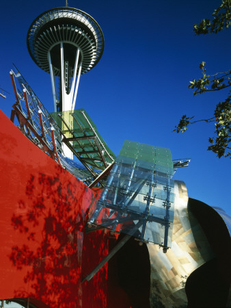 Experience Music Project In Seattle, Washington, Usa, 2000 by John Edward Linden Pricing Limited Edition Print image