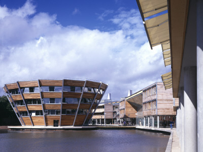 Jubilee Campus, University Of Nottingham, England, 1999, Architect: Michael Hopkins And Partners by Martine Hamilton Knight Pricing Limited Edition Print image