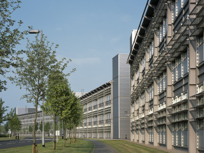 Dss, Newcastle Upon Tyne, Exterior Facade, Architect: Hopkins And Partners by Keith Hunter Pricing Limited Edition Print image