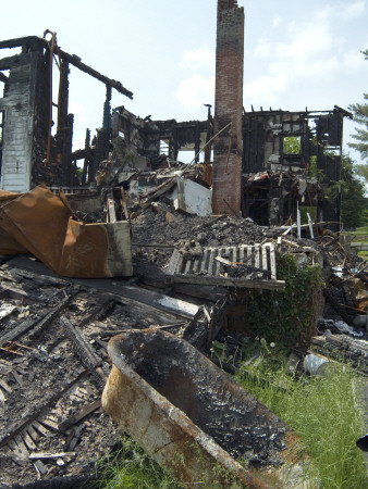 Burnt Out House, Mcdowell County, West Virginia by Natalie Tepper Pricing Limited Edition Print image