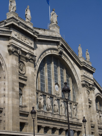 Gare Du Nord Train Station, Paris by Natalie Tepper Pricing Limited Edition Print image