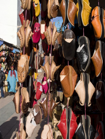 Shoe Stall, Essaouira, Morocco by Natalie Tepper Pricing Limited Edition Print image